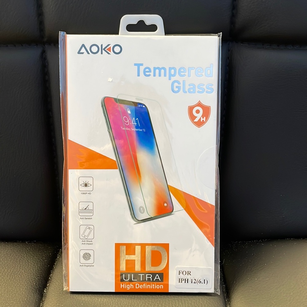 iPhone 12(6.1) tempered glass screen protector